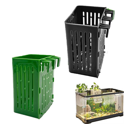 New Water Plant Landscape Fish Tank Hydroponic Planting Basket Glass Pot Planted Tank Hanging Aquarium Plant Holder Hydroponic