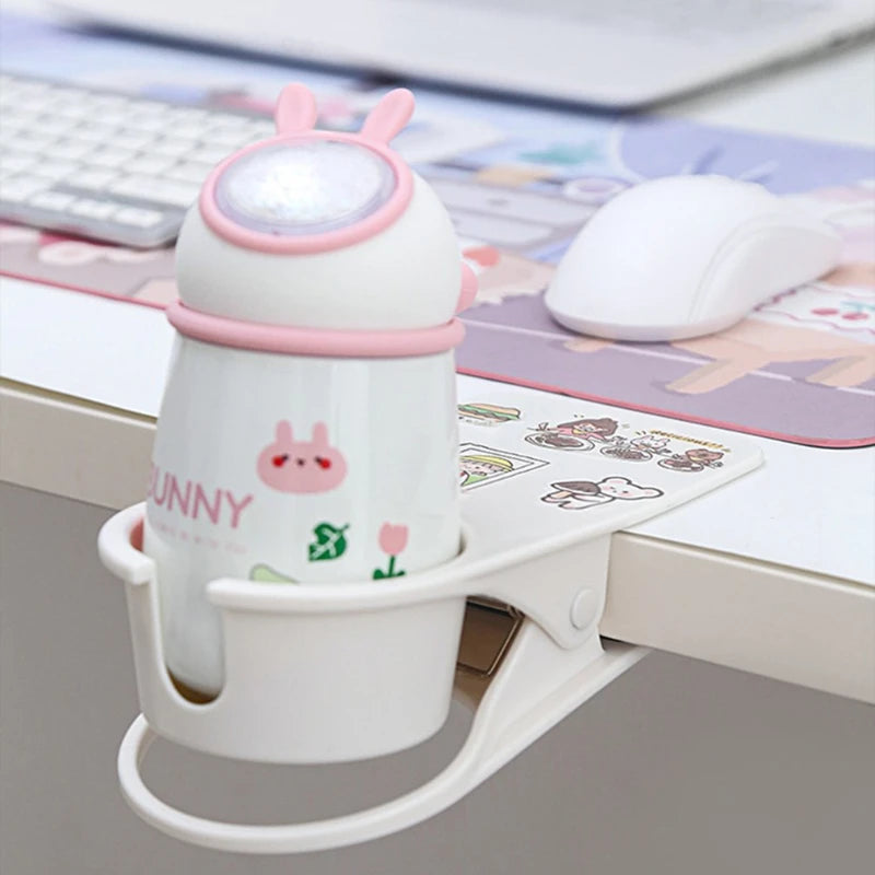 ABS Cup Holder, Automotive Creativity, Table Side Water Cup Holder, Office Desk Computer Desk Fixed Cup Holder