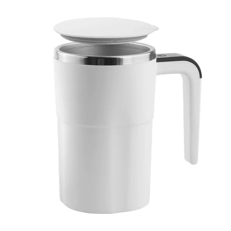 380ML Mini Electric Coffee Self Mixing Mug IP67 Waterproof Food Safe Coffee Mug USB Rechargeable Automatic Magnetic Cup for Tea